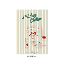 Cargar imagen en el visor de la galería, Tarjetas navideñas sencillas (papel textura)