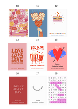 Cargar imagen en el visor de la galería, Tarjetas sencillas Valentine&#39;s
