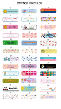 Cargar imagen en el visor de la galería, Kit Escolar - diseño sencillo
