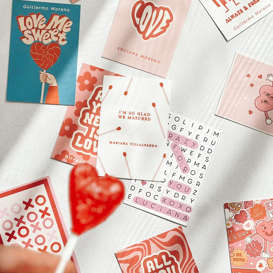 Tarjetas sencillas Valentine's